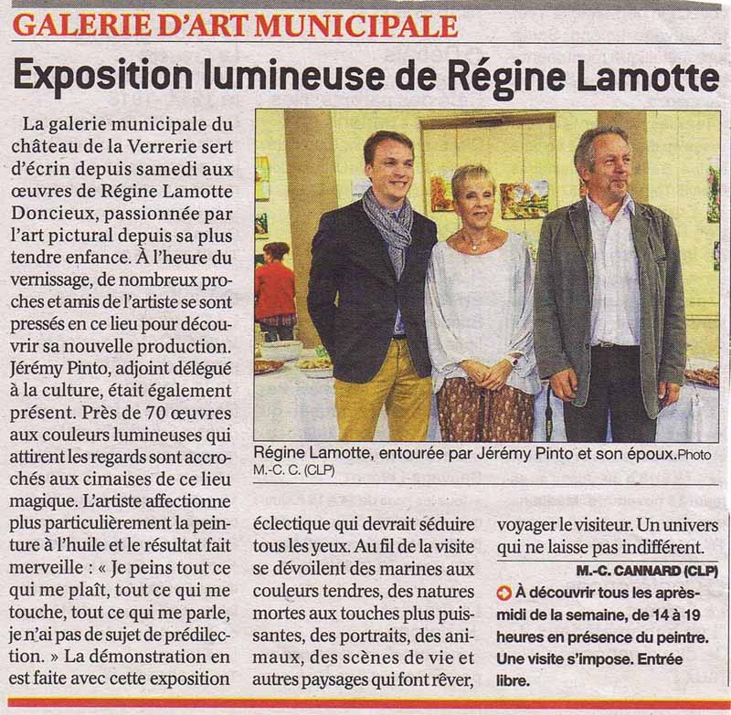 article du Journal de Saône et Loire
