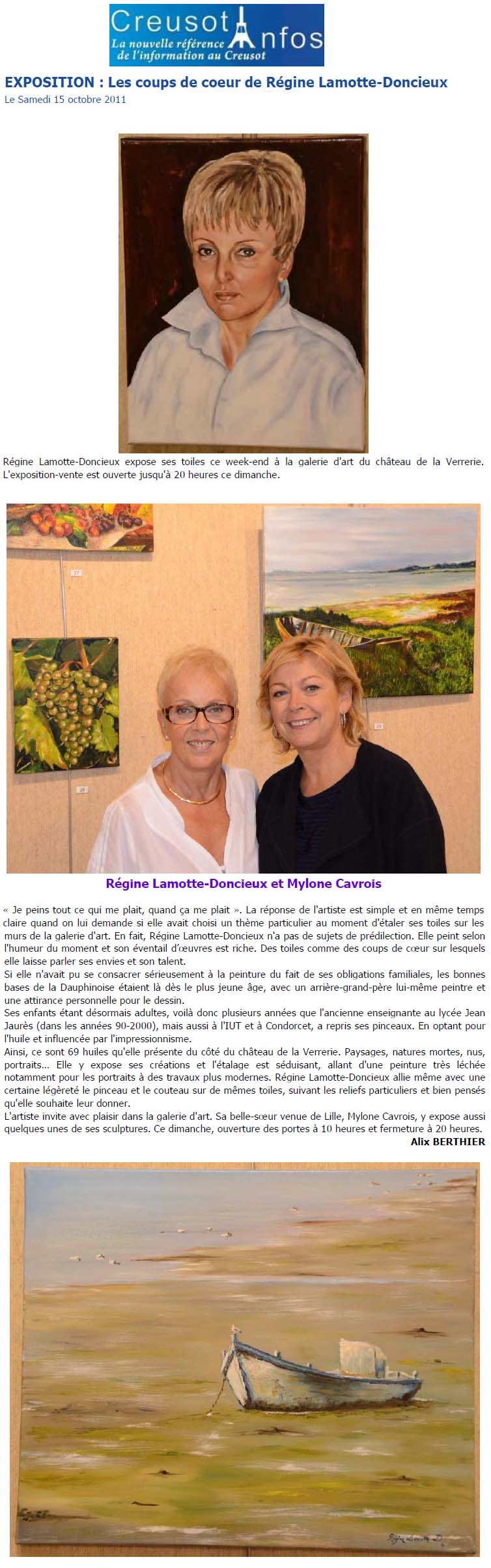 article creusot infos