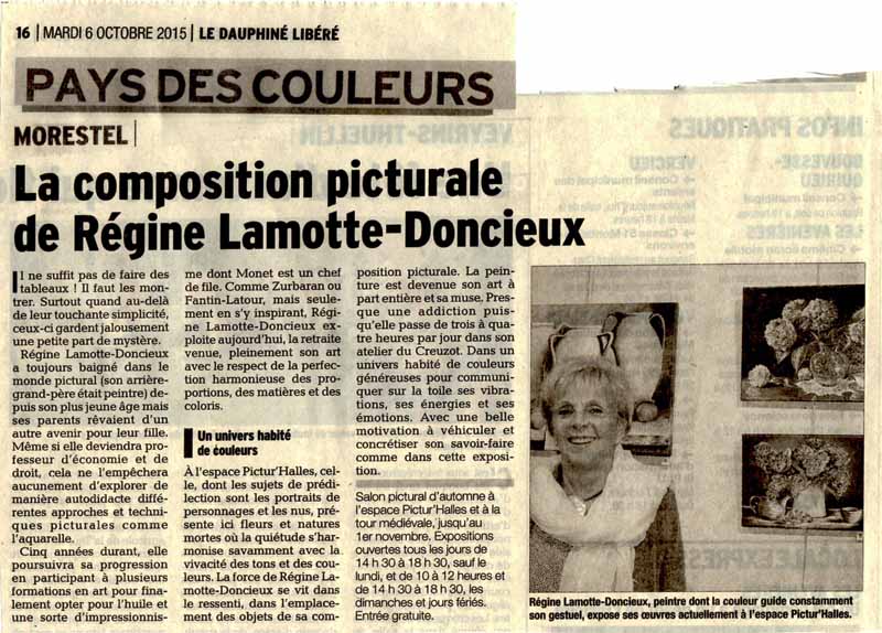 article Dauphiné Libéré